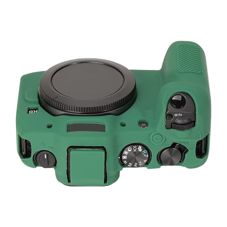 For Canon EOS R8 Soft Silicone Protective Case(Green) - Protective Case by PMC TechLife | Online Shopping South Africa | PMC TechLife | Buy Now Pay Later Mobicred