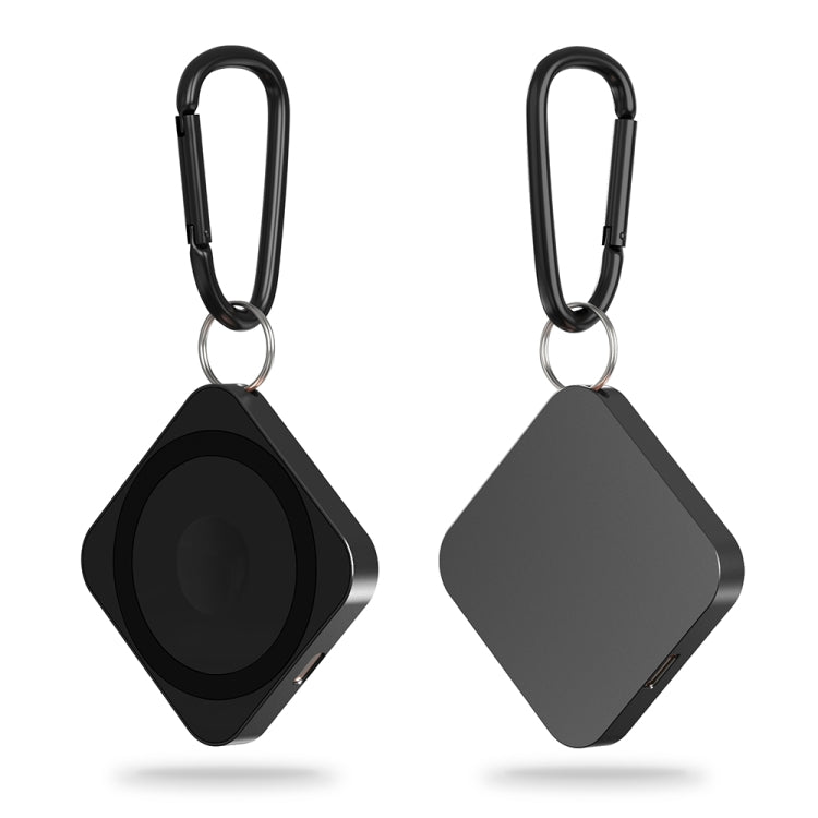 For iPhone / AirPods / iWatch Series 3 in 1 Portable Wireless Charger(Black)