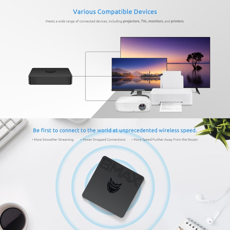 BMAX B1 Pro Windows 10 Mini PC, 8GB+128GB, Intel Celeron N4000, Support HDMI / VGA / RJ45(EU Plug) - free shipping - PMC Jewellery - Order now!