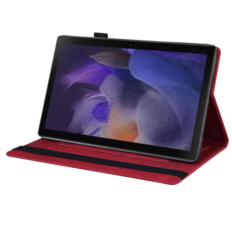 For Lenovo Tab M11 / Xiaoxin Pad 11 2024 Business Shockproof Horizontal Flip Leather Tablet Case(Red)