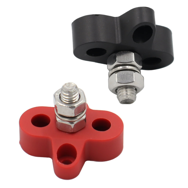 CP-4166 M8 Single Stud Battery Terminal(Black + Red)