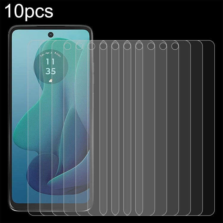 For Motorola Moto G 5G 2024 10pcs 0.26mm 9H 2.5D Tempered Glass Film
