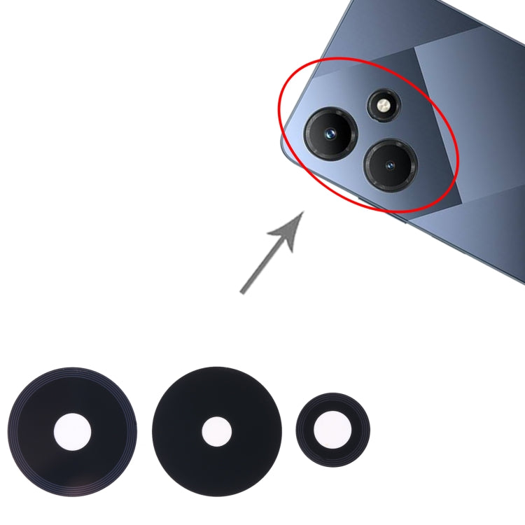 For Infinix Hot 30i Back Camera Lens - Camera Parts by PMc TechLife | Online Shopping South Africa | PMc TechLife | Buy Now Pay Later Mobicred