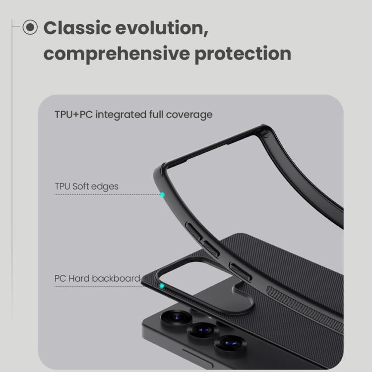 For Samsung Galaxy S25 Ultra 5G NILLKIN Frosted Shield Pro Magnetic Magsafe Phone Case(Black)