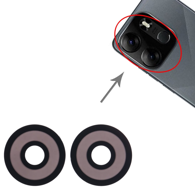 For Tecno Pop 7 Back Camera Lens