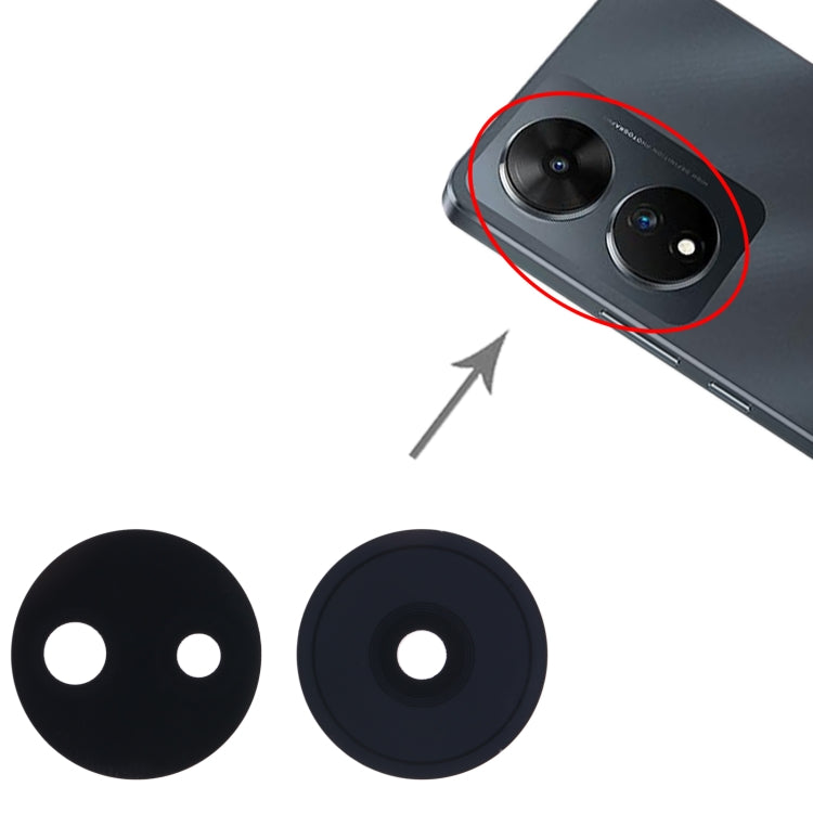 For vivo T2 India Back Camera Lens - Camera Parts by PMC TechLife | Online Shopping South Africa | PMC TechLife