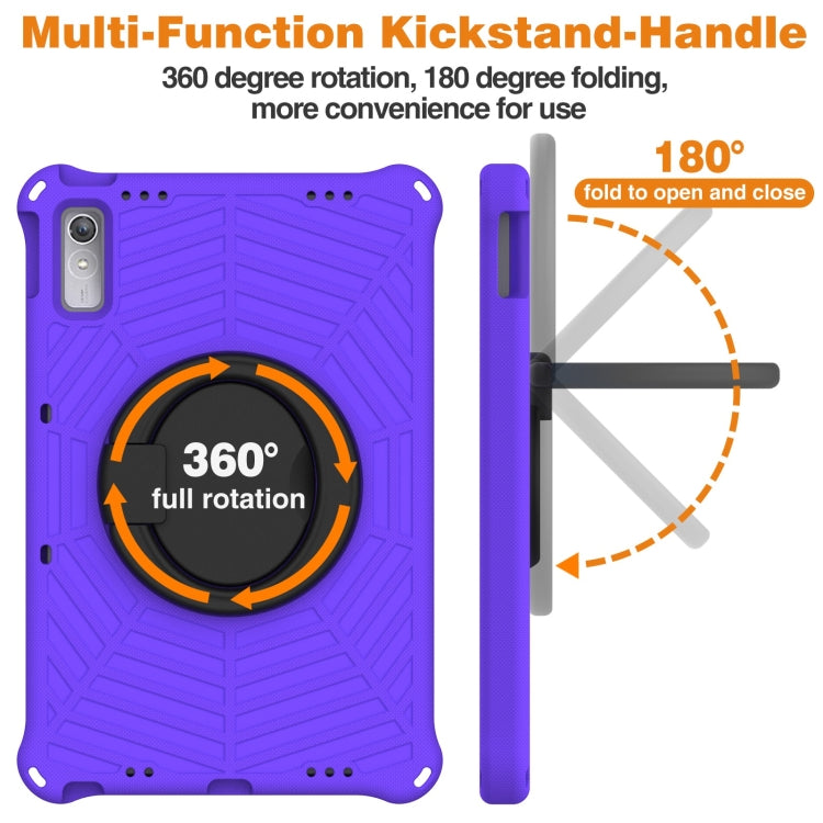 For Lenovo Tab P11 Gen2/P11 Pro/Pad Pro Spider King Silicone Protective Tablet Case(Purple)