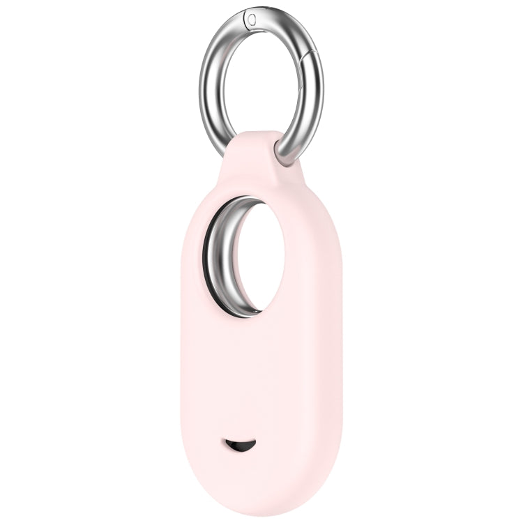 For Samsung Galaxy SmartTag 2 Location Tracker Portable Silicone Protective Case(Light Pink) - SmartTag Accessories by PMC Jewellery | Online Shopping South Africa | PMC Jewellery