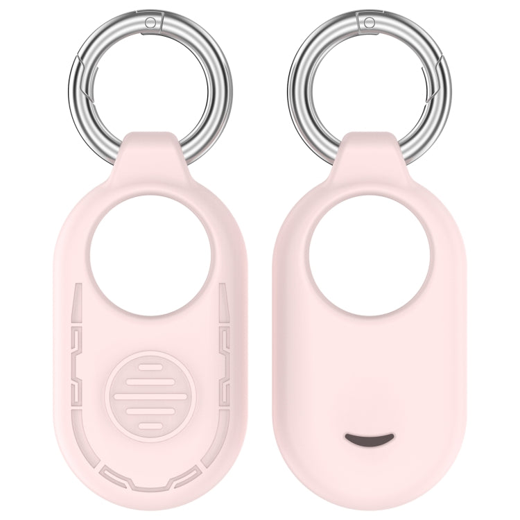 For Samsung Galaxy SmartTag 2 Location Tracker Portable Silicone Protective Case(Light Pink) - SmartTag Accessories by PMC Jewellery | Online Shopping South Africa | PMC Jewellery