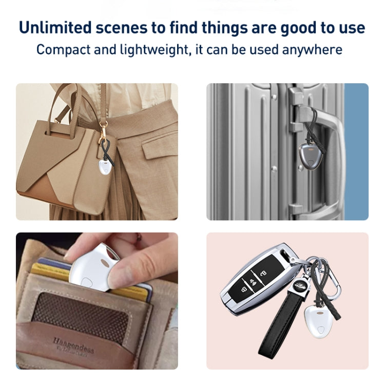Portable Life Waterproof Positioning Anti-lost Device(Grey) - Personal Tracker by PMC TechLife | Online Shopping South Africa | PMC TechLife | Buy Now Pay Later Mobicred