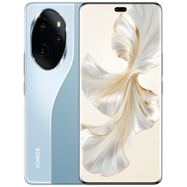 Honor 100 Pro, 16GB+512GB, Screen Fingerprint Identification, 6.78 inch MagicOS 7.2 Snapdragon 8 Gen 2 Octa Core up to 3.19GHz, Network: 5G, NFC, OTG, Support Google Play(Blue)