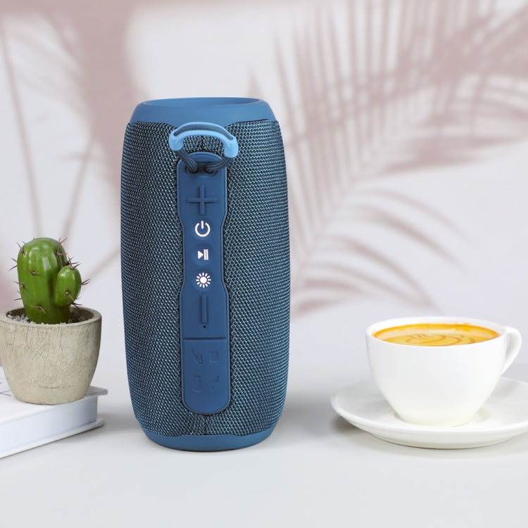 T&G TG663 Portable Colorful LED Wireless Bluetooth Speaker Outdoor Subwoofer(Camouflage)