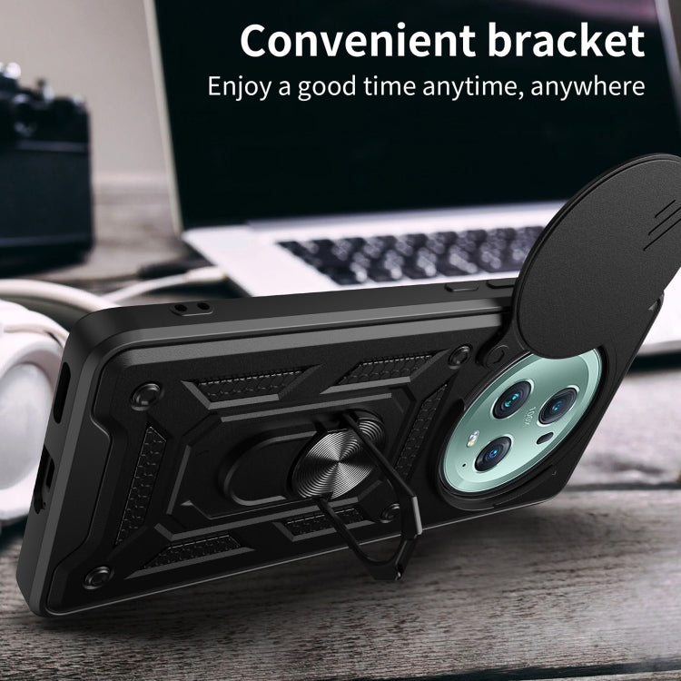 For Honor Magic5 Pro Sliding Camera Cover Design TPU+PC Phone Case(Red) - free shipping - PMC TechLife - Order now!