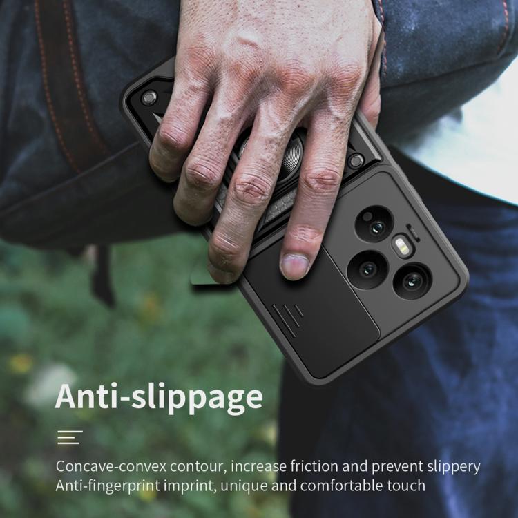 For Honor 400 Pro Global 160.8mm Sliding Camera Cover Design TPU+PC Phone Case(Rose Gold) - free shipping - PMC TechLife - Order now!