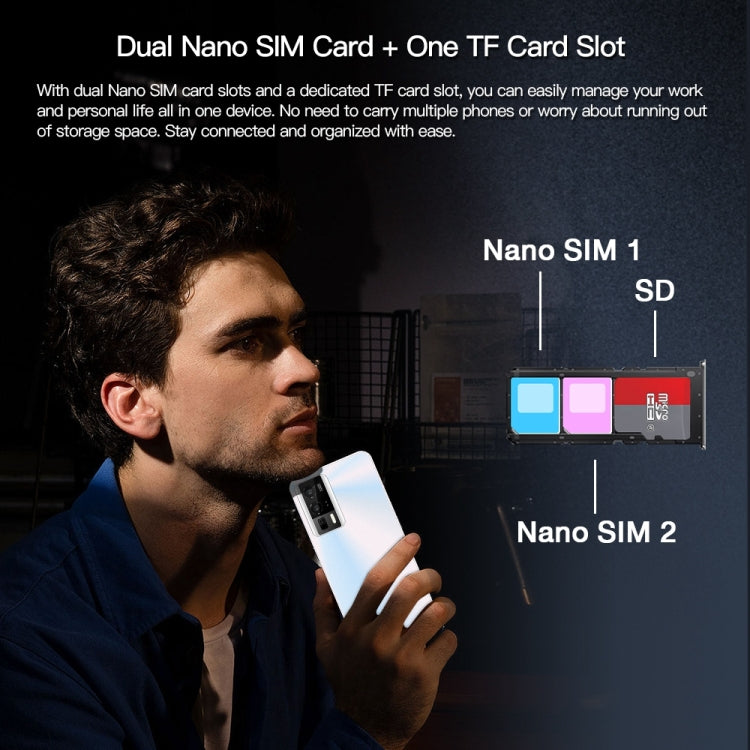 F15 Pro+ / U29, 3GB+32GB, 6.53 inch Screen, Face Identification, Android 8.1 MTK6737 Quad Core, Network: 4G, OTG, Dual SIM(White)