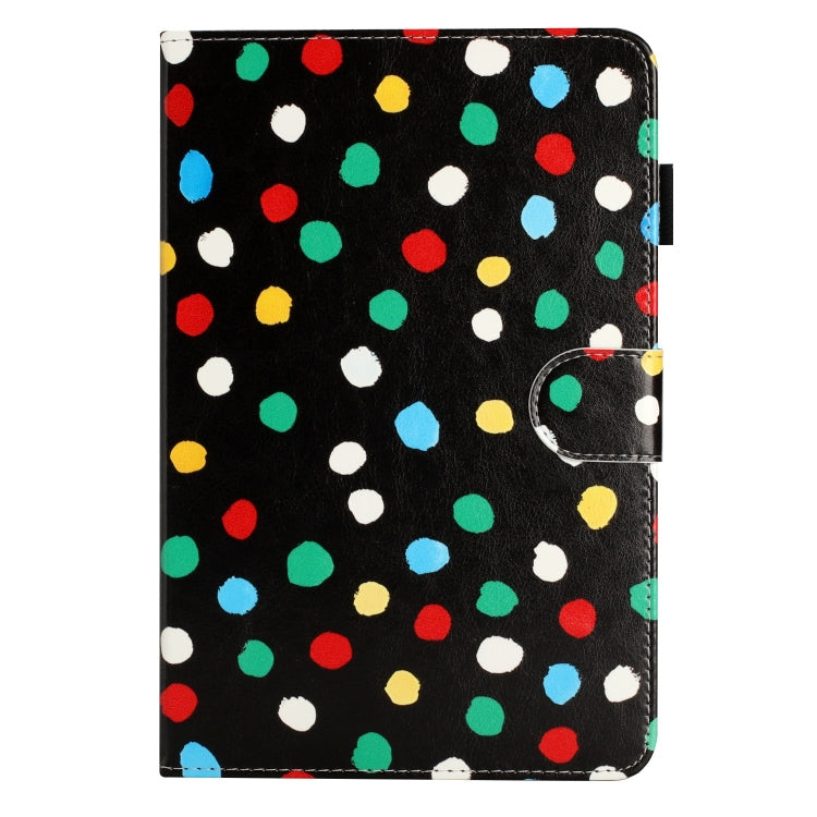 10 inch Dot Pattern Leather Tablet Case(Black Colorful Dot) - free shipping - PMC Jewellery - Order now!