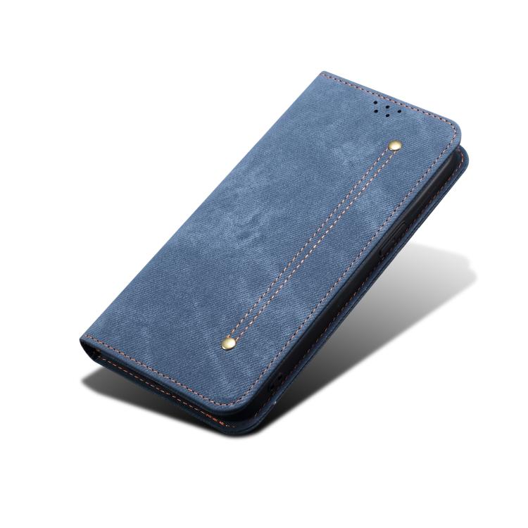 For Motorola Moto G86 Power Denim Texture Flip Leather Phone Case(Blue) - free shipping - PMC TechLife - Order now!