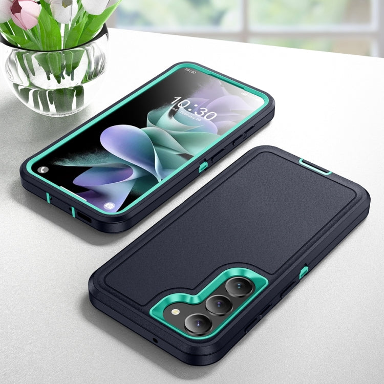 For Samsung Galaxy S24 5G / S25 5G Life Waterproof Rugged Phone Case(Dark Blue + Light Blue) - Galaxy S24 5G Cases by PMC Jewellery | Online Shopping South Africa | PMC Jewellery | Buy Now Pay Later Mobicred