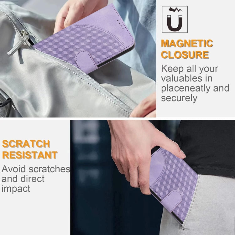 For Huawei Pura 70 Pro/70 Pro+ YX0060 Elephant Head Embossed Phone Leather Case with Lanyard(Light Purple) - Huawei Cases by PMC Jewellery | Online Shopping South Africa | PMC Jewellery | Buy Now Pay Later Mobicred