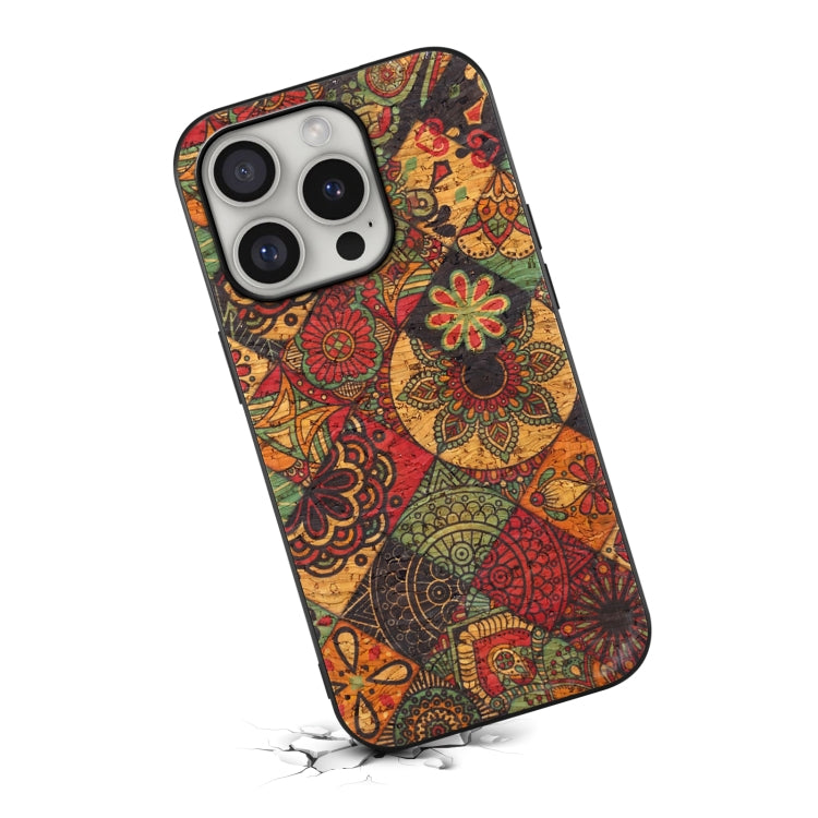 For iPhone 16 Pro Max Four Seasons Flower Language Series TPU Phone Case(Autumn Yellow) - iPhone 16 Pro Max Cases by PMC TechLife | Online Shopping South Africa | PMC TechLife | Buy Now Pay Later Mobicred