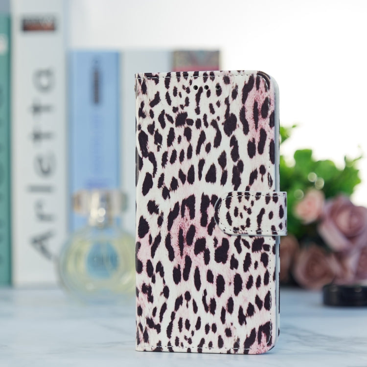 For Blackview A53 Pro Painted Pattern Horizontal Flip Leather Phone Case(Leopard)