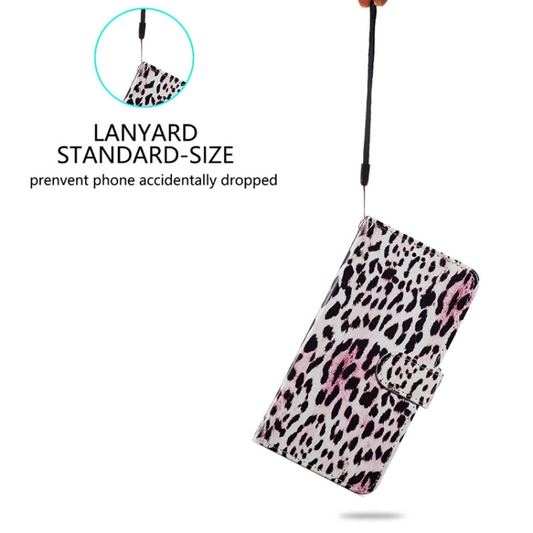 For Blackview A55 Pro Painted Pattern Horizontal Flip Leather Phone Case(Leopard)