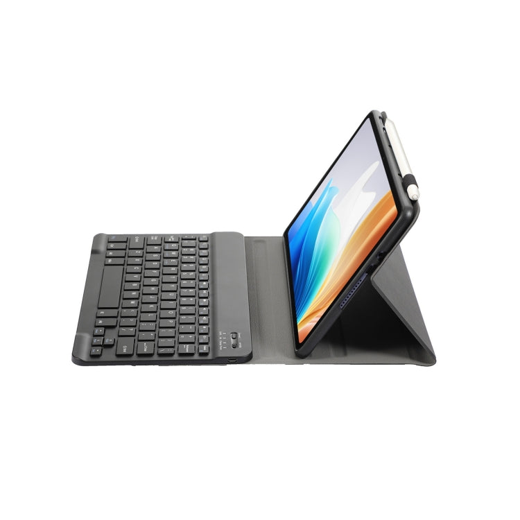 For OnePlus Pad Go / OPPO Pad Air2 / Neo OP14 TPU Ultra-thin Detachable Bluetooth Keyboard Leather Case(Black) - Others Keyboard by PMC TechLife | Online Shopping South Africa | PMC TechLife | Buy Now Pay Later Mobicred