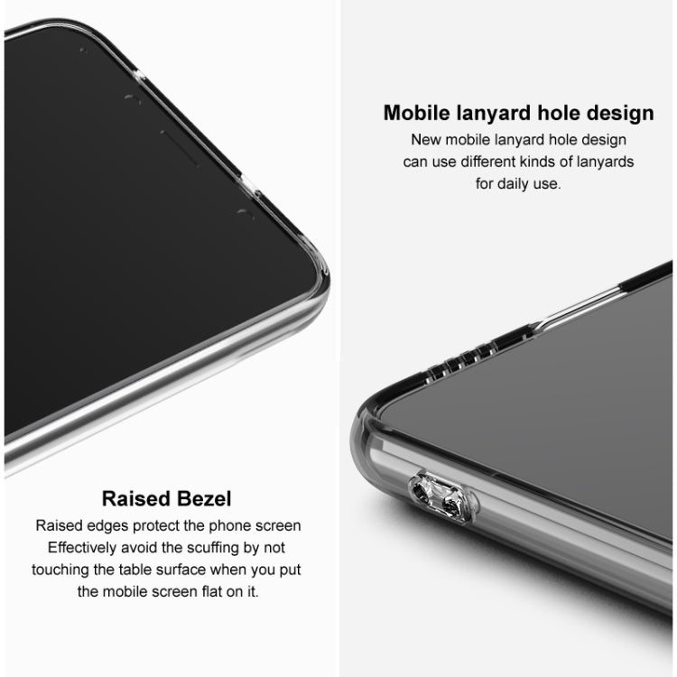 For ZTE nubia Red Magic 9 Pro 5G/9 Pro+ 5G imak UX-5 Series Transparent Shockproof TPU Protective Case(Transparent) - ZTE Cases by imak | Online Shopping South Africa | PMC Jewellery | Buy Now Pay Later Mobicred