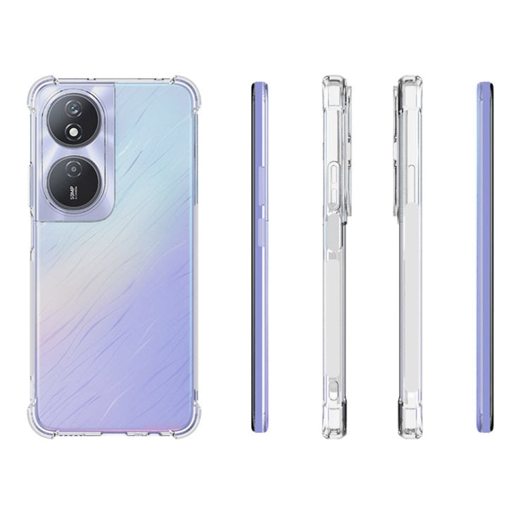 For Honor Play 50 Plus 5G / 8T 5G / X7b 4G Shockproof Non-slip Thickening TPU Phone Case(Transparent)