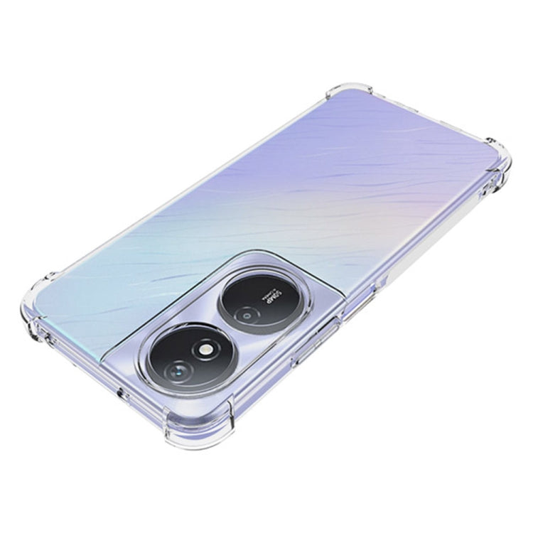 For Honor Play 50 Plus 5G / 8T 5G / X7b 4G Shockproof Non-slip Thickening TPU Phone Case(Transparent)