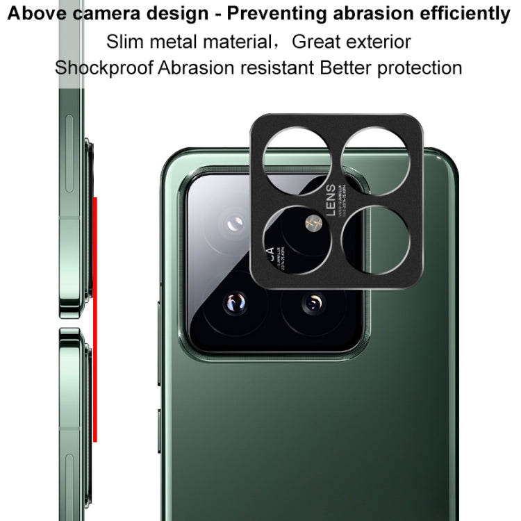 For Xiaomi 14 Pro 5G IMAK Metal Camera Lens Protector Cover - For Xiaomi by imak | Online Shopping South Africa | PMC Jewellery | Buy Now Pay Later Mobicred