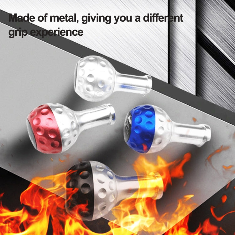 Car Modified Metal Gear Stick Shift Knob Universal Gear Head(Silver)