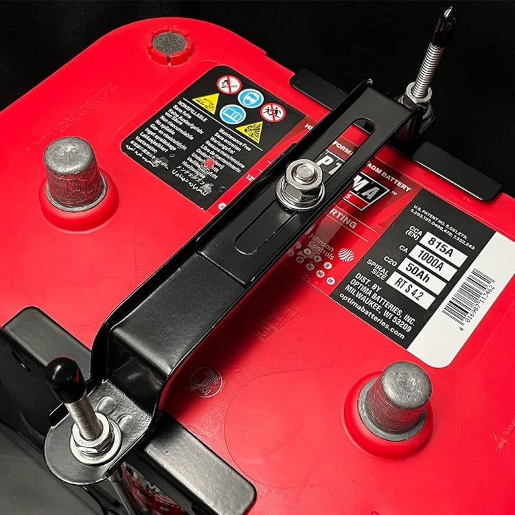 LS05 10 inch Car Battery Fixing Stainless Steel Bracket Bolt Kit - Engine Fittings by PMC TechLife | Online Shopping South Africa | PMC TechLife | Buy Now Pay Later Mobicred