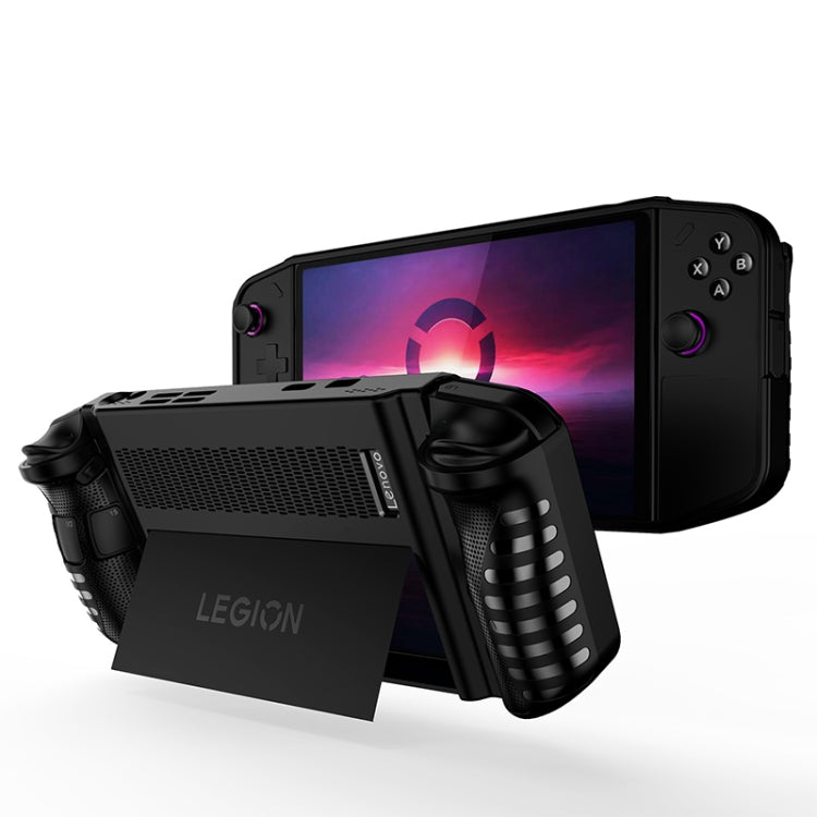For Lenovo Legion Go TPU Game Console Protective Case(Black)