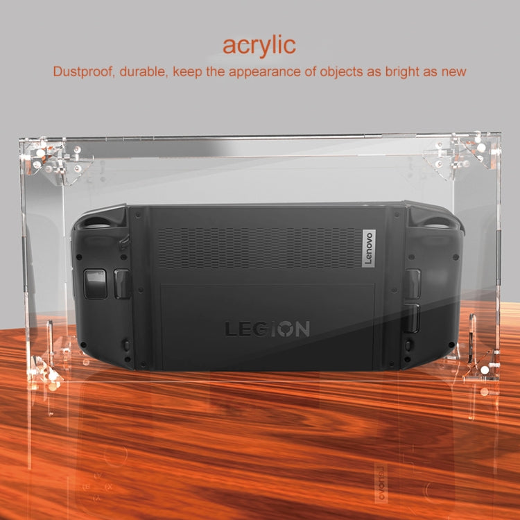 For Lenovo Legion Go Game Console Acrylic Dust Cover(Transparent)