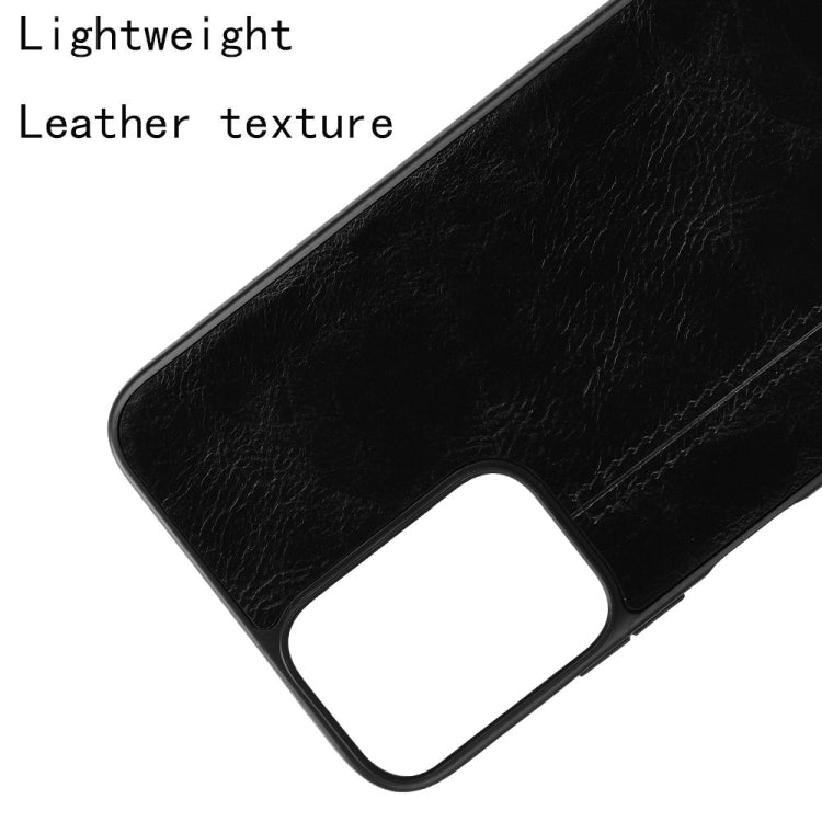 For Motorola Moto G 5G 2024 / G Play 5G 2024 Cow Pattern Sewing Back Cover Phone Case(Black)