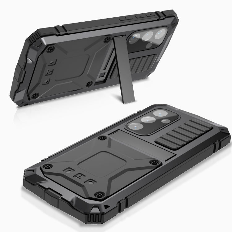 For Samsung Galaxy S24 5G R-JUST Life Waterproof Dustproof Shockproof Phone Case(Black) - free shipping - PMC Jewellery - Order now!