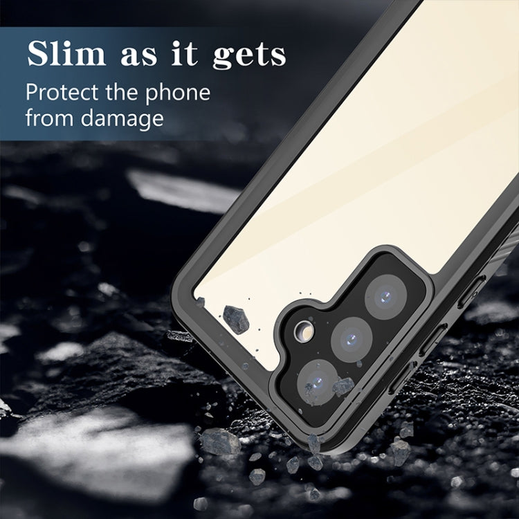 For Samsung Galaxy S24+ 5G RedPepper IP68 Waterproof Phone Case(Black) - free shipping - PMC Jewellery - Order now!