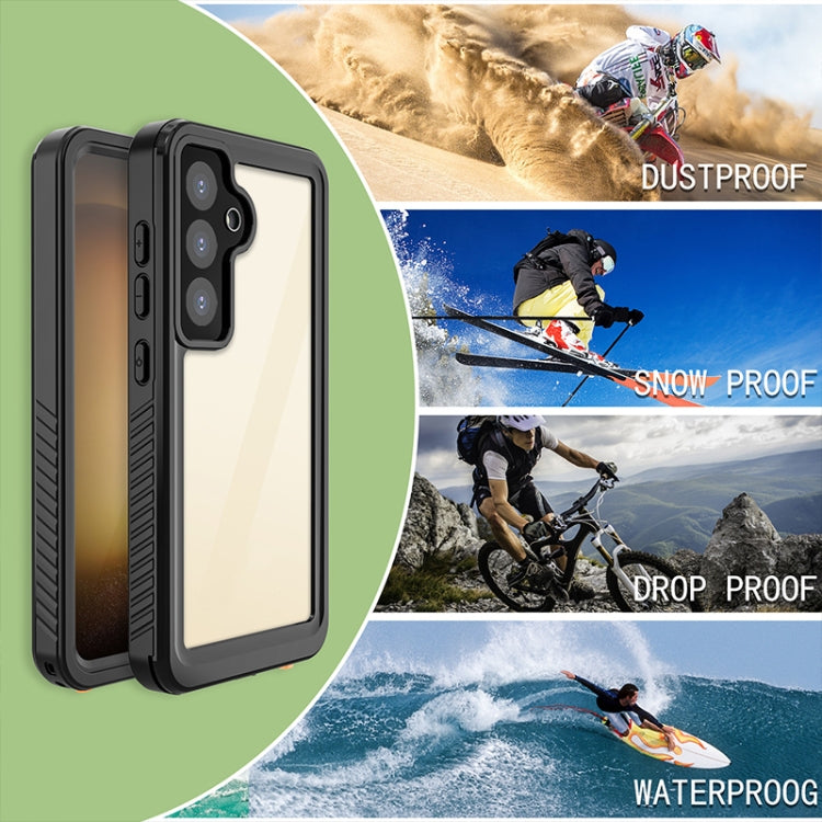 For Samsung Galaxy S24+ 5G RedPepper IP68 Waterproof Phone Case(Black) - free shipping - PMC Jewellery - Order now!