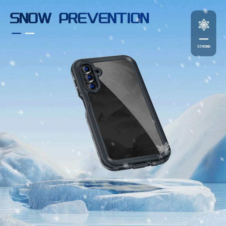 For Samsung Galaxy A15 5G RedPepper 360 Full Body Rugged IP68 Waterproof Phone Case(Black) - free shipping - PMC Jewellery - Order now!