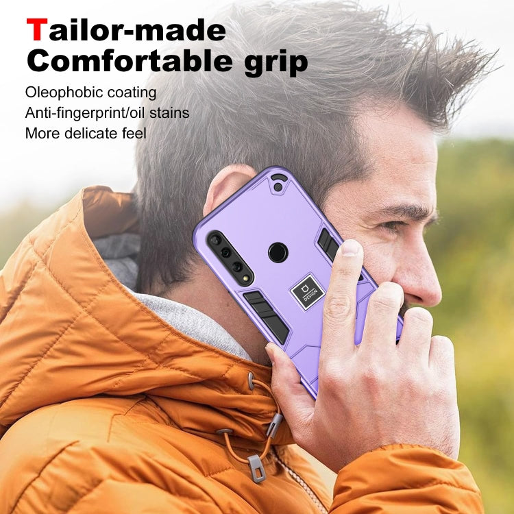 For Huawei Y9 Prime 2019 2 in 1 Shockproof Phone Case(Purple) - free shipping - PMC TechLife - Order now!