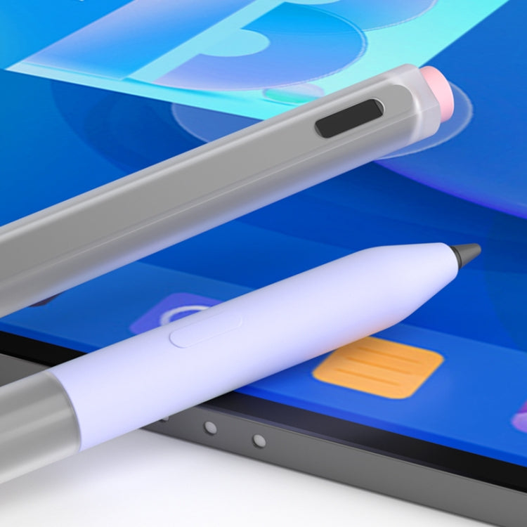 For Lenovo Xiaoxin Stylus Pen 2 Stylus Jelly Silicone Protective Cover(Sky Blue) - Pencil Accessories by PMC TechLife | Online Shopping South Africa | PMC TechLife