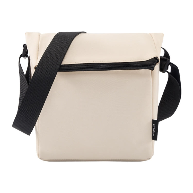 Cwatcun D103 Crossbody Camera Bag Photography Lens Shoulder Bag, Size:22.5 x 19.5 x 8cm(Beige) - free shipping - PMC Jewellery - Order now!