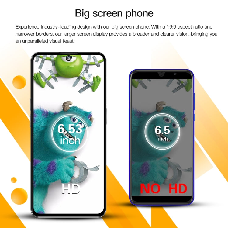 C20 Art Edition, 3GB+32GB, 6.53 inch Face Identification Android 8.1 MTK6753 Octa Core , Network: 4G, Dual SIM(Green)