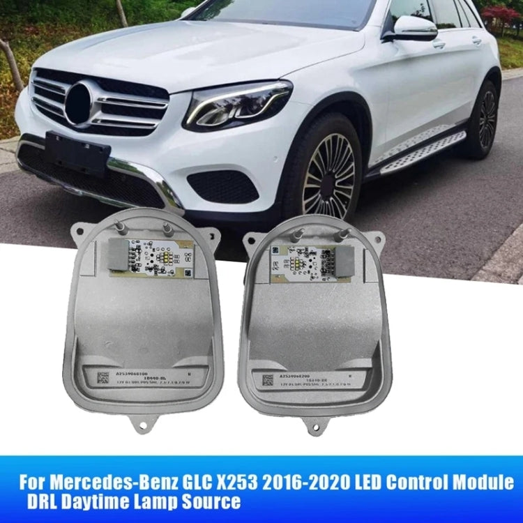 For Mercedes-Benz GLC W253 Low Allocation 2016-2020 Car Right LED Headlight Ballast Control Module A2539068200(Silver) - Lamp Controller by PMC TechLife | Online Shopping South Africa | PMC TechLife | Buy Now Pay Later Mobicred