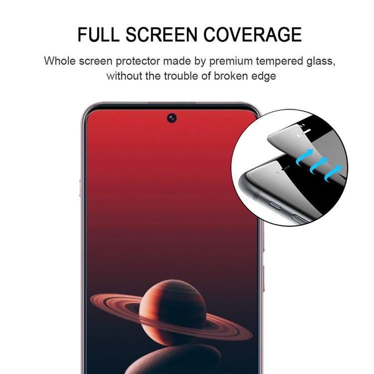 For OnePlus 13 25pcs 9H HD 3D Curved Edge Tempered Glass Film(Black)