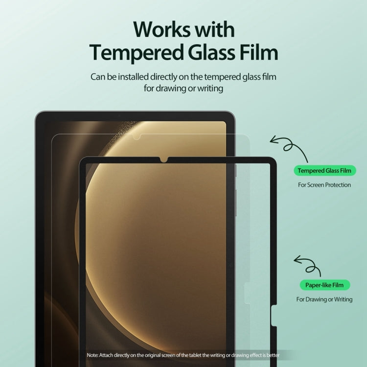 For Samsung Galaxy Tab S9 FE+ DUX DUCIS Naad Series Removable Paper-like Screen Protector - free shipping - PMC Jewellery - Order now!