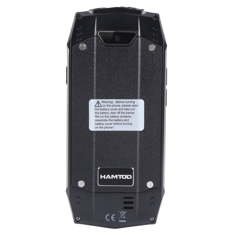HAMTOD H3 Rugged Phone, EU Version, 2.8 inch T107 ARM CortexTM A7 Quad-core 1.0GHz, Network: 4G, VoLTE, BT, SOS(Silver) - free shipping - PMC Jewellery - Order now!