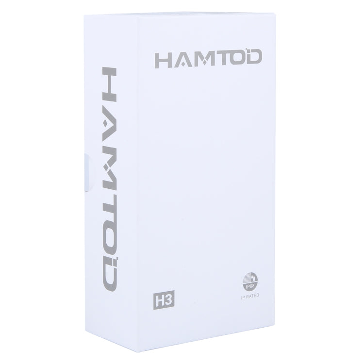 HAMTOD H3 Rugged Phone, EU Version, 2.8 inch T107 ARM CortexTM A7 Quad-core 1.0GHz, Network: 4G, VoLTE, BT, SOS(Silver) - free shipping - PMC Jewellery - Order now!