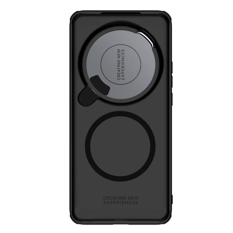 For Xiaomi 15 Ultra NILLKIN Black Mirror Prop CD Texture Mirror Precise Hole MagSafe Magnetic Phone Case(Black) - free shipping - PMC Jewellery - Order now!